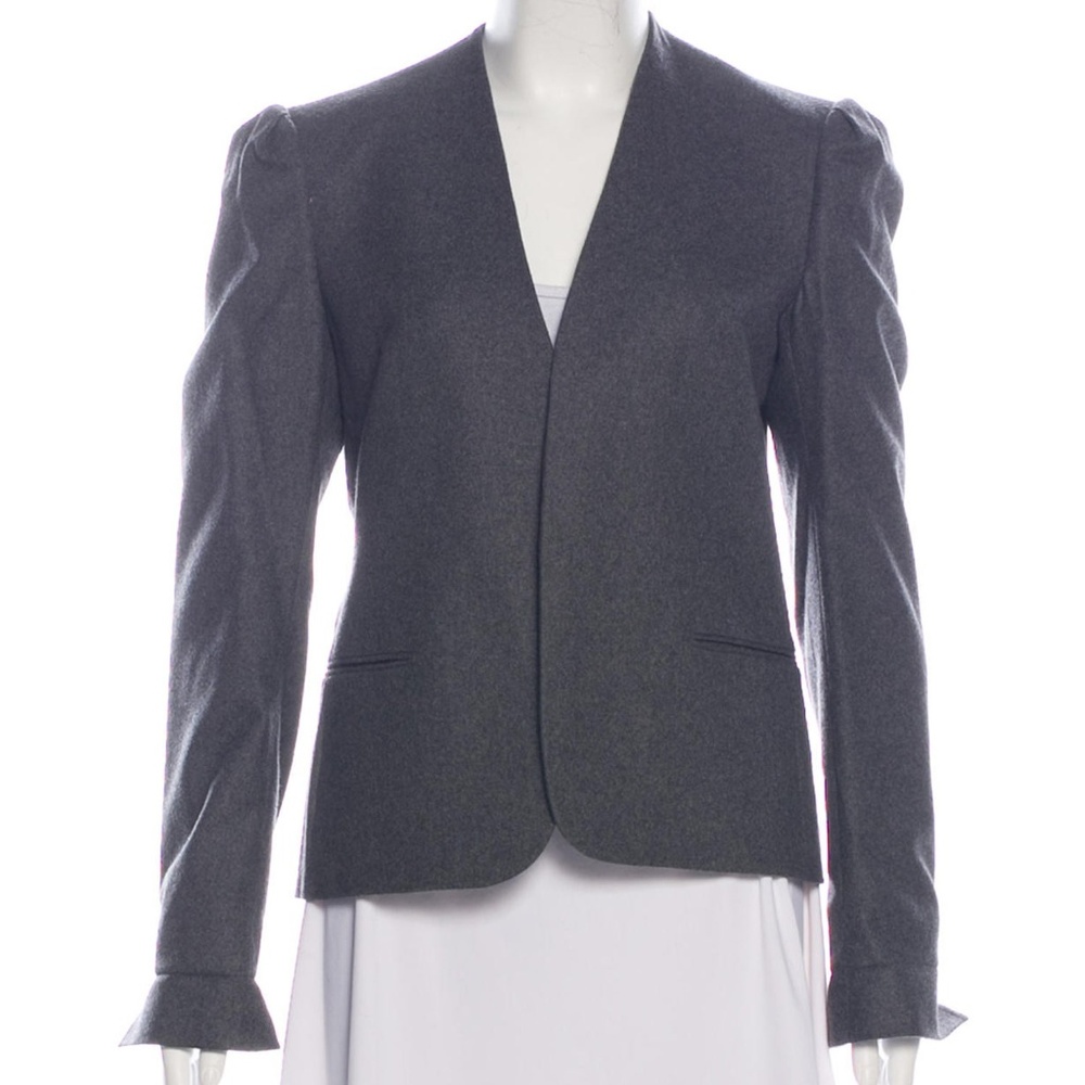 Aquascutum Collarless Tailored Blazer Jacket